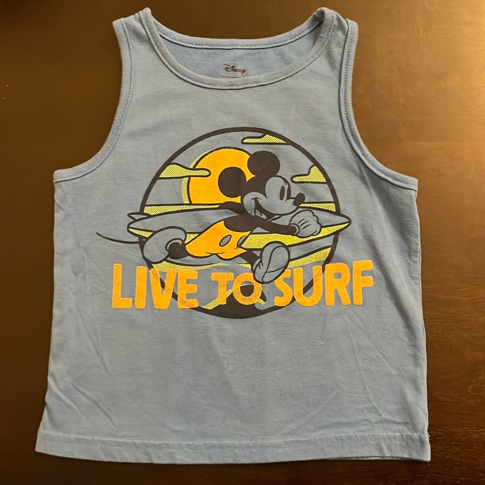 Disney x Jumping Beans Surfing Mickey Tank Top